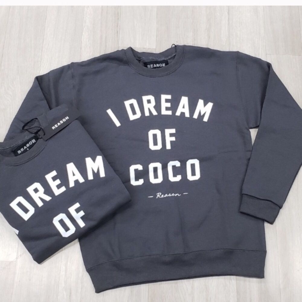New Reason Clothing “I dream of Coco” Fashion Crew Neck Lightweight Sweater